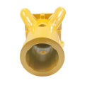 Silica investment casting parts with different surface treatment